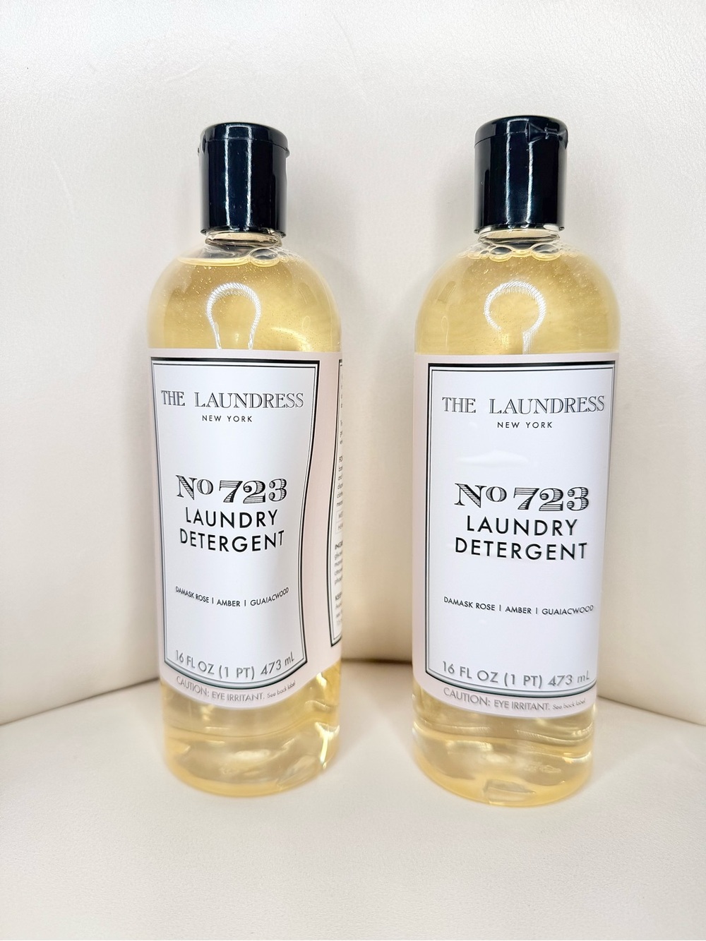 NEW SEALED The Laundress Set of 2 Bottles of No. 723 Luxury Laundry Detergent